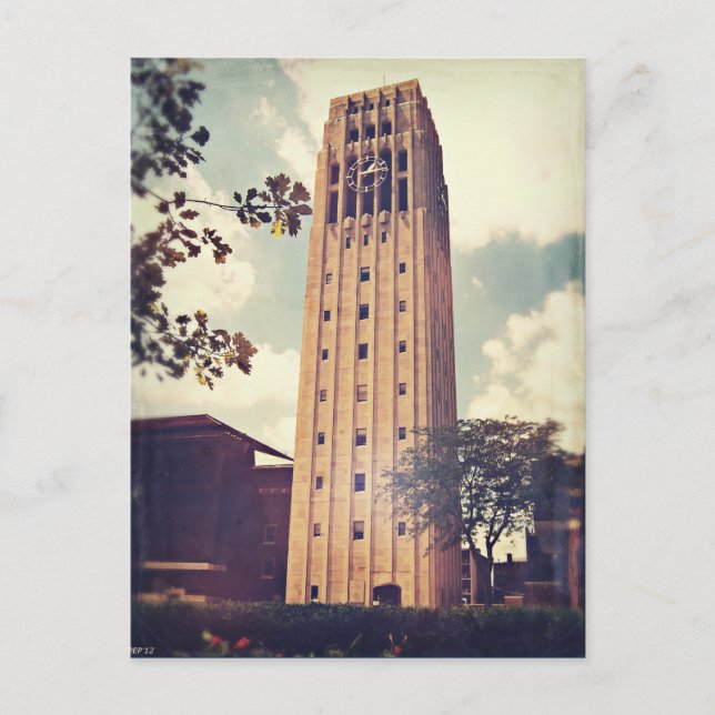 Cartão Postal Torre de relógio (Frente)