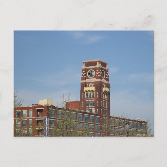 Cartão Postal Torre de relógio (Frente)