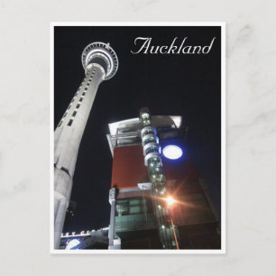 Cartão Postal torre de skycity nz