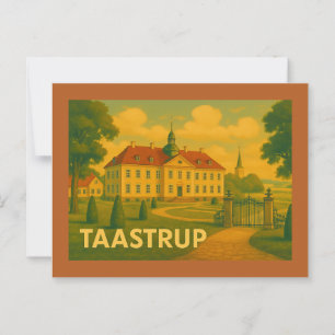Cartão Postal Torre de Taastrup Dinamarca