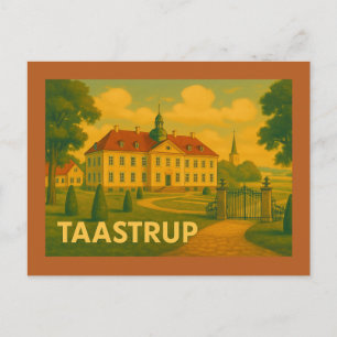 Cartão Postal Torre de Taastrup Dinamarca