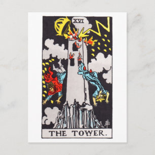 Cartão Postal torre de tarô