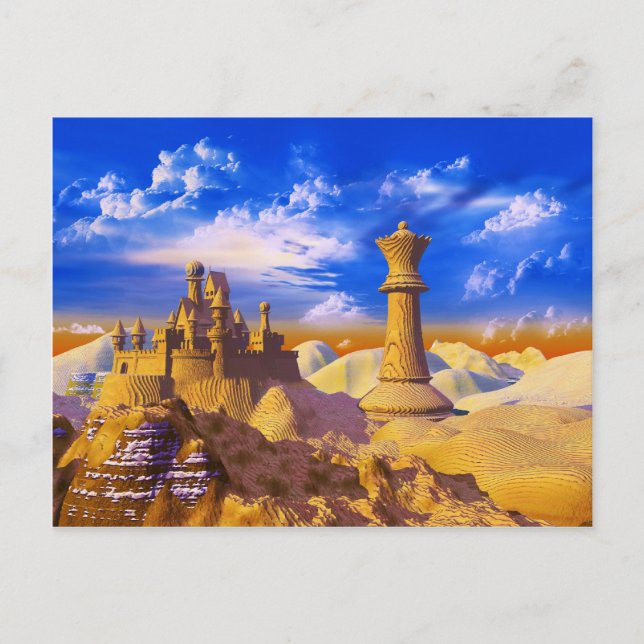 Cartão Postal Torre de Xadrez (Frente)