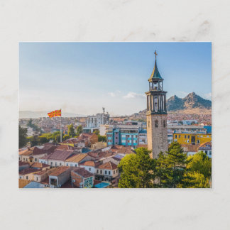 Cartão Postal Torre do Relógio - Prilep, Macedônia Cartão-posta