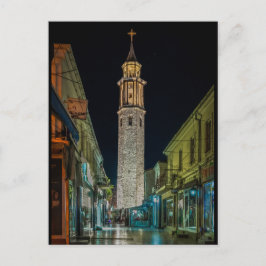 Cartão Postal Torre do Relógio, Prilep - Postcard da Macedônia
