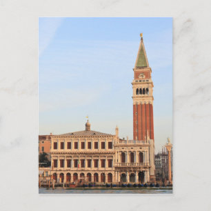 Cartão Postal Torre do Sino, Praça de São Marcos, Veneza