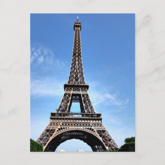 Cartão Postal Torre Effel de Paris