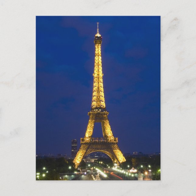 Cartão Postal Torre Eiffel (Frente)