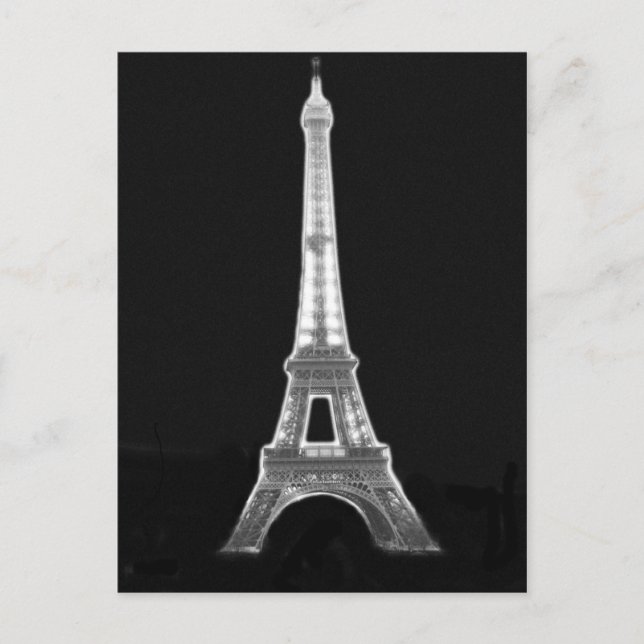 Cartão Postal Torre Eiffel (Frente)