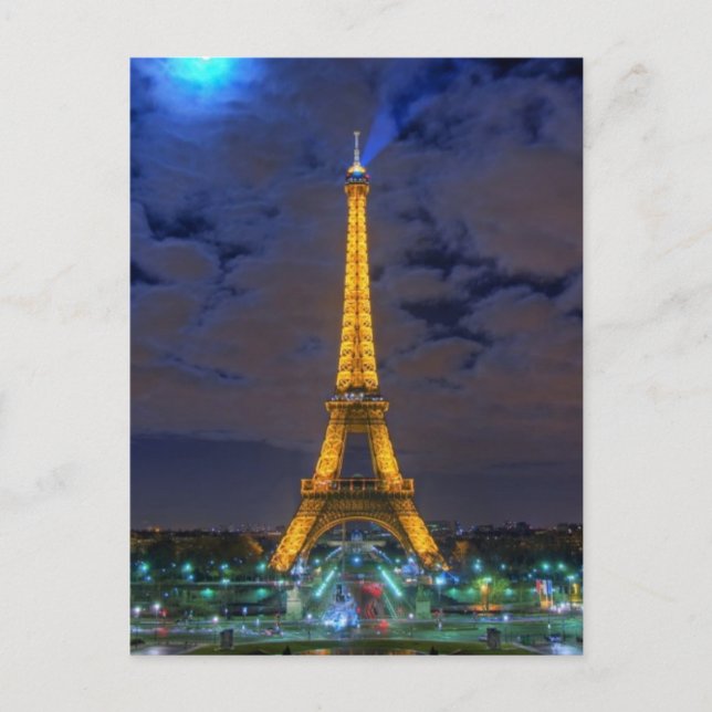 Cartão Postal Torre Eiffel (Frente)