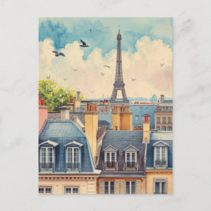 Cartão Postal Torre Eiffel de Paris