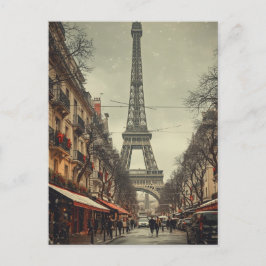 Cartão Postal Torre Eiffel de Paris