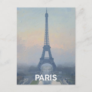 Cartão Postal Torre Eiffel de Paris