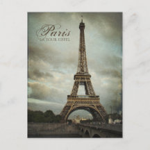 Torre Eiffel de Paris Vintage