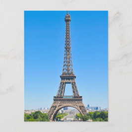 Cartão Postal Torre Eiffel em Paris, França