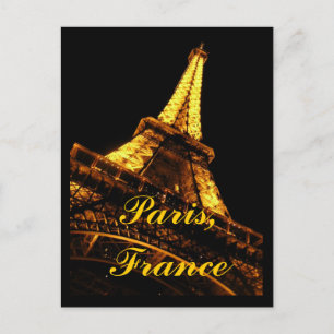 Cartão postal Torre Eiffel França Paris