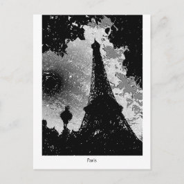 Cartão Postal Torre Eiffel. Paris, França