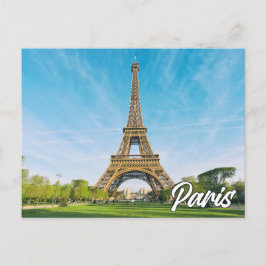 Cartão Postal Torre Eiffel | Paris, França