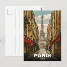 Torre Eiffel Tour Paris França presentes vintage r
