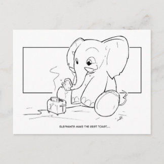 Cartão Postal Torre Elefante