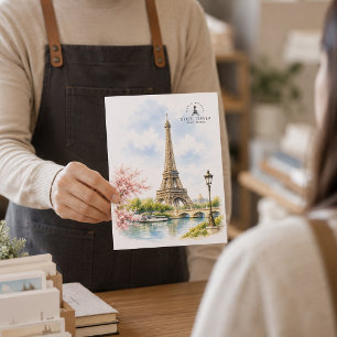 Cartão Postal Torre Eyefil, Paris   Marco Famoso e Icônico