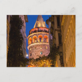 Cartão Postal Torre Galata