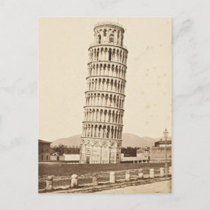 Cartão Postal Torre inclinada de Pisa