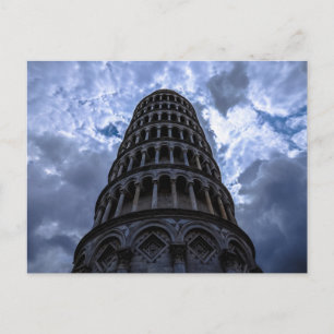 Cartão Postal Torre italiana de Viagem, Torre de Lança da Pisa E