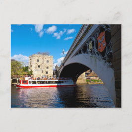 Cartão Postal Torre Lendal e ponte York