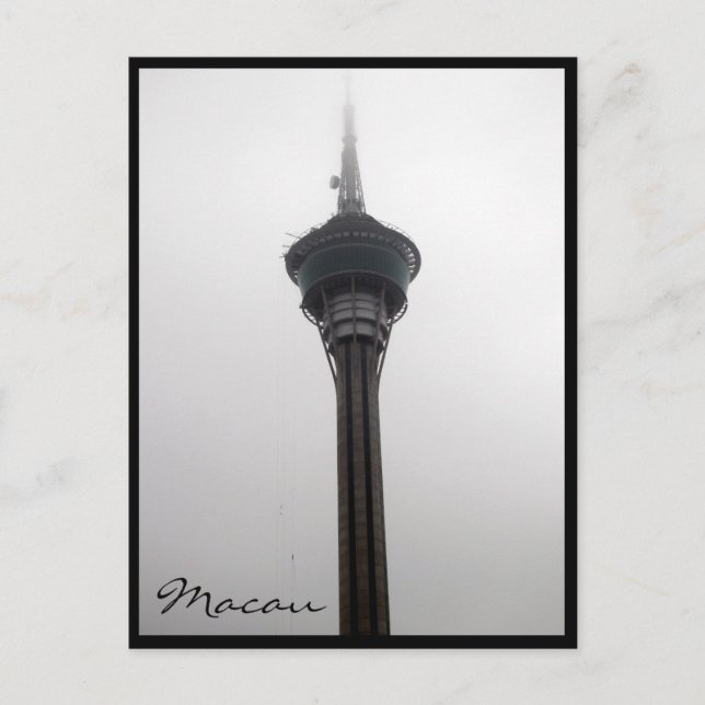 Cartão Postal torre macau (Frente)