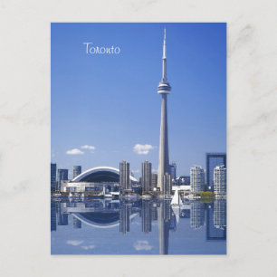 Cartão Postal Torre NC e edifícios em Toronto, Ontário, Canad