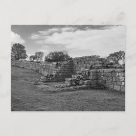 Cartão Postal Torre Preto de Carrinhos no Muro de Hadrian