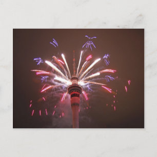 Cartão Postal Torre Sky de Auckland