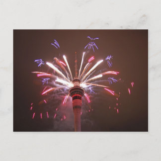 Cartão Postal Torre Sky de Auckland