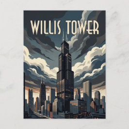Cartão Postal Torre Willis