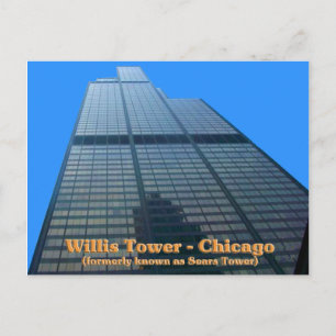 Cartão Postal Torre Willis - Antigamente Conhecida Como Torre Se