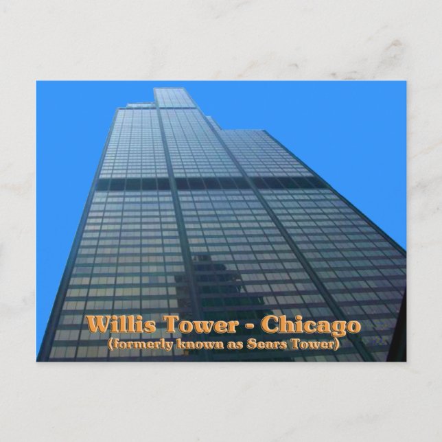 Cartão Postal Torre Willis - Antigamente Conhecida Como Torre Se (Frente)