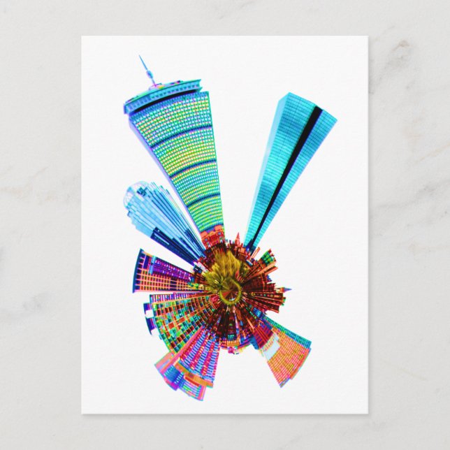 Cartão Postal torres de boston (Frente)