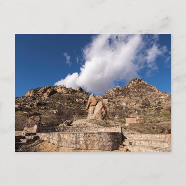 Cartão Postal Torres de Marko, Prilep, Macedônia (Frente)