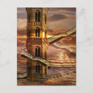 Cartão Postal Torres etéreas