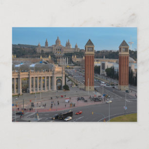 Cartão Postal Torres venezianas de Barcelona