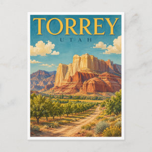 Cartão Postal Torrey Utah Capitol Reef GeoSaga