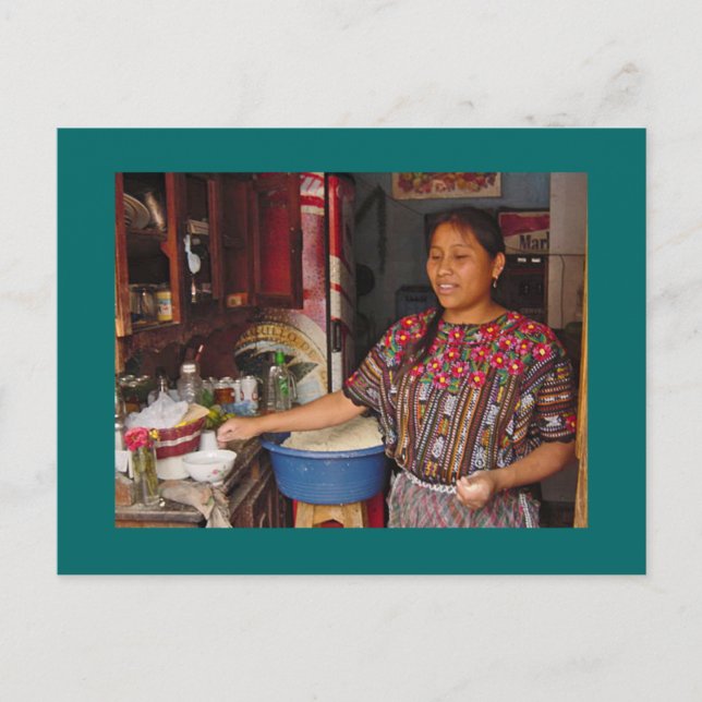 Cartão Postal Tortilla Maker (Frente)