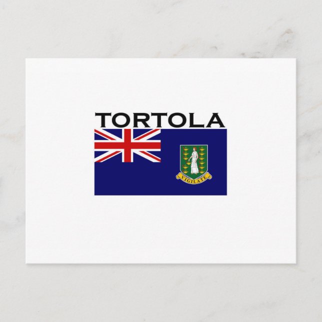 Cartão Postal Tortola (Frente)