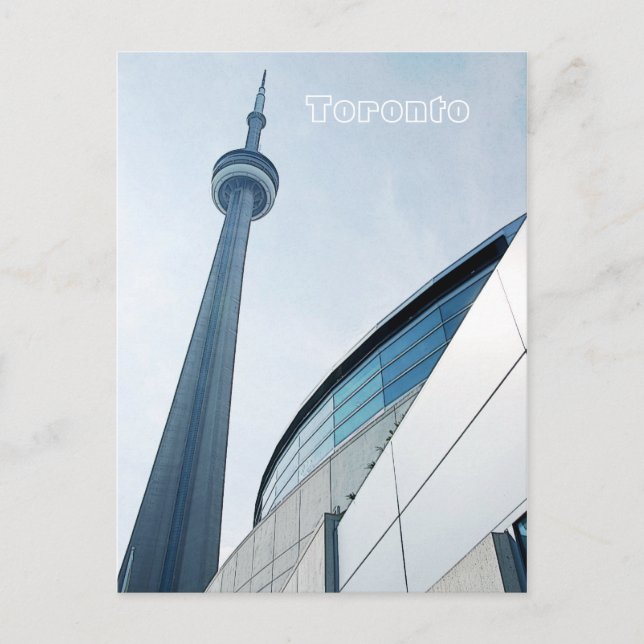 Cartão Postal Tortura CN Toronto (Frente)