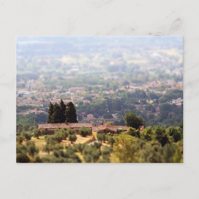 Cartão Postal Toscana (Frente)