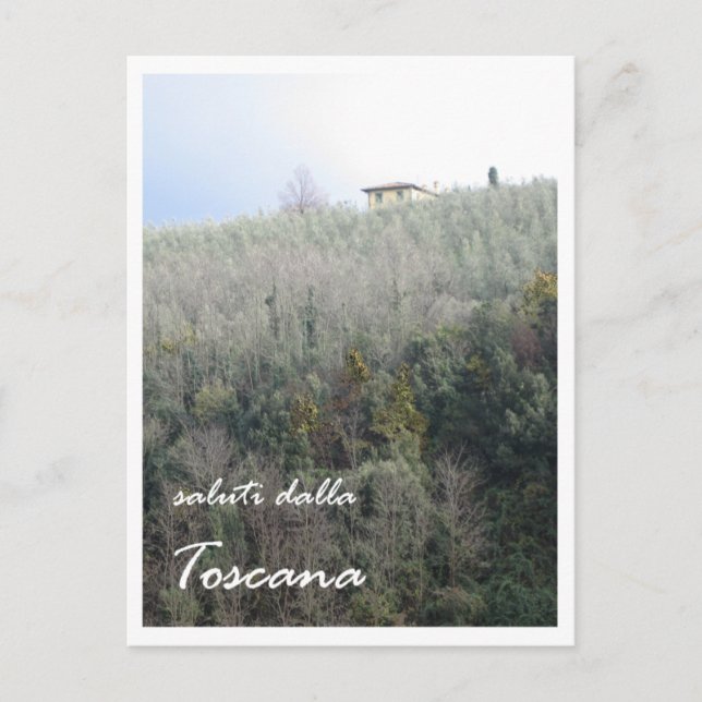 Cartão Postal Toscana (Frente)