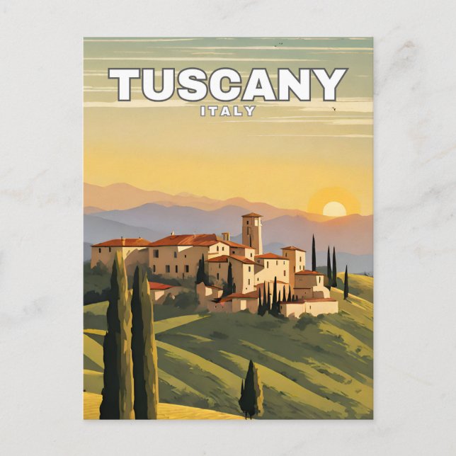Cartão Postal Toscana Exótica (Frente)