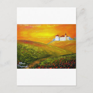 Cartão Postal Toscana Sunshine