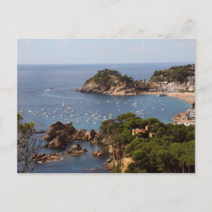 Cartão Postal TOSSA DE MAR. Cidade localizada na Costa Brava.